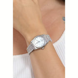 Emporio Armani Federica Mother of Pearl Dial Silver Steel Strap Watch For Women - AR11557 Authentic Buy Shop Now