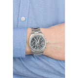 Maserati Competizione Chronograph Black Dial Silver Steel Strap Watch For Men - R8853100014 Authentic Buy Shop Now