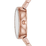 Emporio Armani Rosa Mother of Pearl Dial Rose Gold Steel Strap Watch For Women - AR11462 Authentic Buy Shop Now