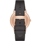 Emporio Armani Dress Quartz White Dial Brown Leather Strap Watch For Men - AR11011 Authentic Buy Shop Now