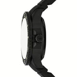 Emporio Armani Sea Explorer Automatic Yellow Dial Black Silicone Strap Watch For Men - AR60085 Authentic Buy Shop Now