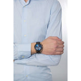 Maserati Traguardo Chronograph Blue Dial Brown Leather Strap Watch For Men - R8871612024 Authentic Buy Shop Now
