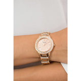 Fossil Jesse Crystal Rose Gold Dial Rose Gold Steel Strap Watch for Women - ES3020 Authentic Buy Shop Now