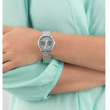 Fossil Tailor Mother of Pearl Black Dial Silver Steel Strap Watch for Women - ES3911 Authentic Buy Shop Now