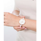 Michael Kors Jaryn Analog White Dial Two Tone Steel Strap Watch For Women - MK4342 Authentic Buy Shop Now