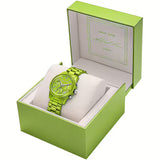 Michael Kors Runway Limited Edition Green Dial Green Steel Strap Watch for Women - MK7480LE Authentic Buy Shop Now