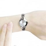 Emporio Armani Quartz Silver Dial Silver Steel Strap Watch For Women - AR7361 Authentic Buy Shop Now