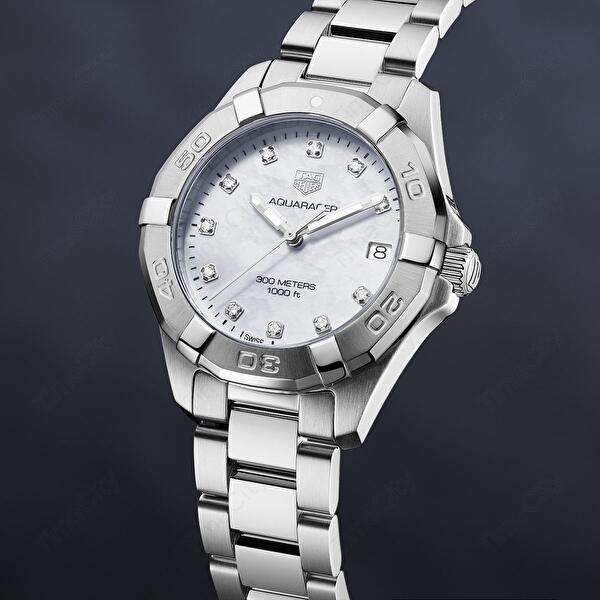 Tag Heuer Aquaracer White Mother of Pearl Dial Watch for Women - WBD1314.BA0740 Authentic Buy Shop Now