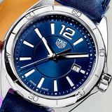 Tag Heuer Formula 1 Quartz Blue Dial Blue Leather Strap Watch for Women - WBJ1412.FC8233 Authentic Buy Shop Now