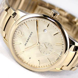 Burberry The Classic Gold Dial Gold Steel Strap Watch for Men - BU10006 Authentic Buy Shop Now
