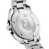 Tag Heuer Aquaracer Quartz Black Dial Silver Steel Strap Watch for Men - WAY101A.BA0746 Authentic Buy Shop Now