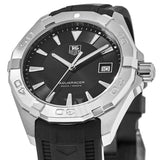 Tag Heuer Aquaracer Caliber 5 Automatic Black Dial Black Rubber Strap Watch for Men - WAY2113.FT8021 Authentic Buy Shop Now