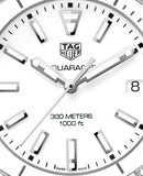 Tag Heuer Aquaracer Diamonds White Dial Two Tone Steel Strap Watch for Women - WAY131H.BA0914 Authentic Buy Shop Now