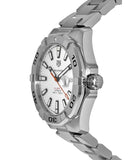 Tag Heuer Aquaracer Calibre 5 Automatic White Dial Silver Steel Strap Watch for Men - WAY2013.BA0927 Authentic Buy Shop Now