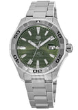 Tag Heuer Aquaracer Green Dial Watch for Men - WAY2015.BA0927 Authentic Buy Shop Now
