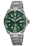 Tag Heuer Aquaracer Green Dial Watch for Men - WAY201S.BA0927 Authentic Buy Shop Now