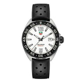 Tag Heuer Formula 1 Quartz White Dial Black Rubber Strap Watch for Men - WAZ1111.FT8023 Authentic Buy Shop Now