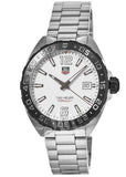 Tag Heuer Formula 1 White Dial Silver Steel Strap Watch for Men - WAZ1111.BA0875 Authentic Buy Shop Now