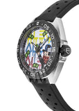 Tag Heuer Formula 1 Alec Monopoly Special Edition Black Rubber Strap Watch for Men - WAZ1119.FT8023 Authentic Buy Shop Now
