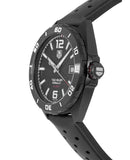 Tag Heuer Formula 1 Automatic Black Dial Black Rubber Strap Watch for Men - WAZ2115.FT8023 Authentic Buy Shop Now