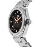 Tag Heuer Link Quartz Black Dial Silver Steel Strap Watch for Women - WBC131F.BA0649 Authentic Buy Shop Now