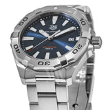 Tag Heuer Aquaracer Blue Dial Silver Steel Strap Watch for Men - WBD1112.BA0928 Authentic Buy Shop Now