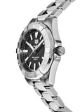 Tag Heuer Aquaracer Black Dial Silver Steel Strap Watch for Women - WBD1310.BA0740 Authentic Buy Shop Now