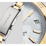 Tag Heuer Aquaracer Mother of Pearl Dial Two Tone Steel Strap Watch for Women - WBD1320.BB0320 Authentic Buy Shop Now