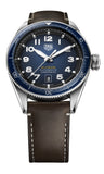Tag Heuer Autavia Calibre 5 Automatic Blue Dial Brown Leather Strap Watch for Men - WBE5116.FC8266 Authentic Buy Shop Now