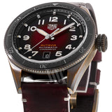 Tag Heuer Autavia Maroon Dial Watch for Men - WBE5193.FC8300 Authentic Buy Shop Now