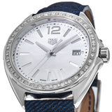 Tag Heuer Formula 1 Quartz Diamonds Mother of Pearl Dial Blue Leather Strap Watch for Women - WBJ131A.FC8251 Authentic Buy Shop Now