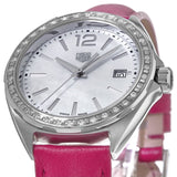 Tag Heuer Formula 1 Quartz Mother of Pearl Dial Pink Leather Strap Watch for Women - WBJ131A.FC8252 Authentic Buy Shop Now