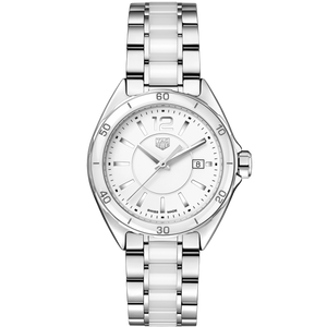 Tag Heuer Formula 1 Quartz White Dial Two Tone Steel Strap Watch for Women - WBJ141AC.BA0974 Authentic Buy Shop Now
