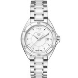 Tag Heuer Formula 1 Quartz White Dial Two Tone Steel Strap Watch for Women - WBJ141AC.BA0974 Authentic Buy Shop Now
