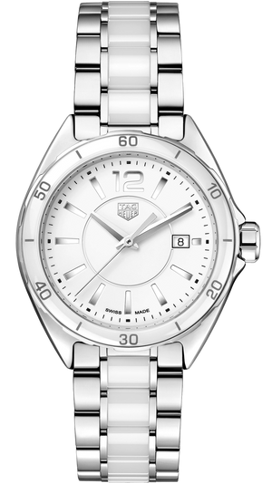 Tag Heuer Formula 1 Quartz White Dial Two Tone Steel Strap Watch for Women - WBJ141AC.BA0974 Authentic Buy Shop Now