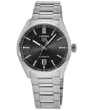 Tag Heuer Carrera Date Black Dial Silver Steel Strap Watch for Men - WBN2110.BA0639 Authentic Buy Shop Now