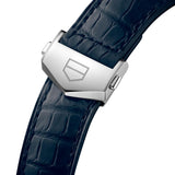 Tag Heuer Carrera Date Blue Dial Blue Leather Strap Watch for Men - WBN2112.FC6504 Authentic Buy Shop Now