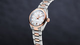 Tag Heuer Carrera Date Automatic Mother of Pearl Dial Two Tone Steel Strap Watch for Women - WBN2450.BD0569 Authentic Buy Shop Now