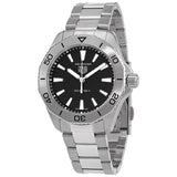 Tag Heuer Aquaracer Professional 200 Quartz Black Dial Silver Steel Strap Watch for Men - WBP1110.BA0627 Authentic Buy Shop Now