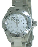 Tag Heuer Aquaracer Professional 200 Quartz White Dial Silver Steel Strap Watch for Women - WBP1411.BA0622 Authentic Buy Shop Now