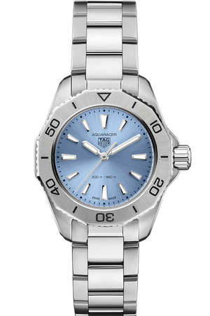 Tag Heuer Aquaracer Professional 200 Quartz Blue Dial Silver Steel Strap Watch for Women - WBP1415.BA0622 Authentic Buy Shop Now
