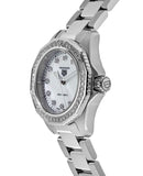 Tag Heuer Aquaracer Professional 200 Quartz Diamond Mother of Pearl Dial Silver Steel Strap Watch for Women - WBP1417.BA0622 Authentic Buy Shop Now