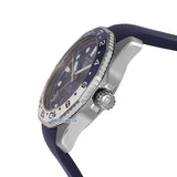 Tag Heuer Aquaracer Professional 300 GMT Automatic Blue Dial Blue Rubber Strap Watch for Men - WBP2010.FT6198 Authentic Buy Shop Now