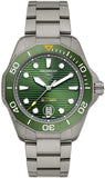 Tag Heuer Aquaracer Professional 300 Automatic Green Dial Silver Steel Strap Watch for Men - WBP208B.BF0631 Authentic Buy Shop Now