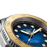 Tag Heuer Aquaracer Professional 200 Automatic Diamonds Blue Dial Blue Rubber Strap Watch for Women - WBP2450.FT6215 Authentic Buy Shop Now