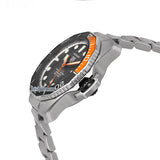Tag Heuer Aquaracer Professional 1000 Superdiver Automatic Black Dial Silver Steel Strap Watch for Men - WBP5A8A.BF0619 Authentic Buy Shop Now