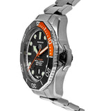 Tag Heuer Aquaracer Professional 1000 Superdiver Automatic Black Dial Silver Steel Strap Watch for Men - WBP5A8A.BF0619 Authentic Buy Shop Now