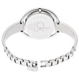 Calvin Klein Impetuous Black Dial Silver Steel Strap Watch for Women - K4F2N111 Authentic Buy Shop Now