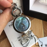 Tissot T Lady Flamingo Mother of Pearl Blue Dial Silver Steel Strap Watch for Women - T094.210.11.126.00 Authentic Buy Shop Now