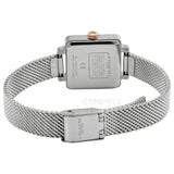 Coach Cass White Dial Silver Mesh Bracelet Watch for Women - 14503697 Authentic Buy Shop Now